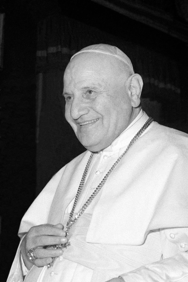 XXIII. János pápa, aki a II. vatikáni zsinatot összehívta