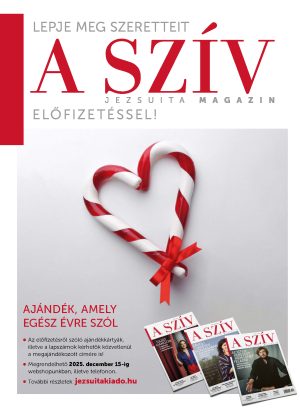 Ajándék éves előfizetés A Szív jezsuita magazinra